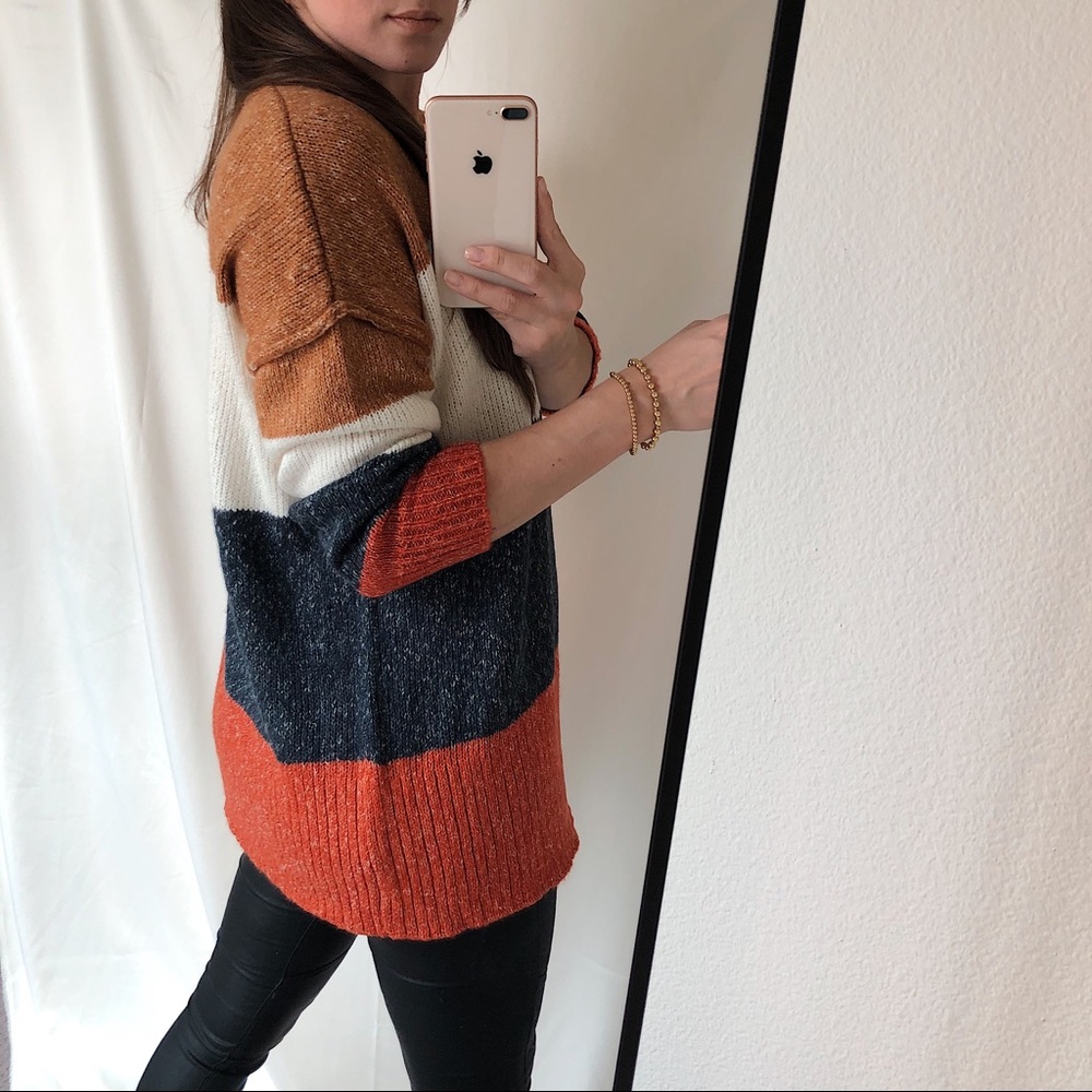 SWEATER color-block knit sweater 🧶 - Picture 7 of 7